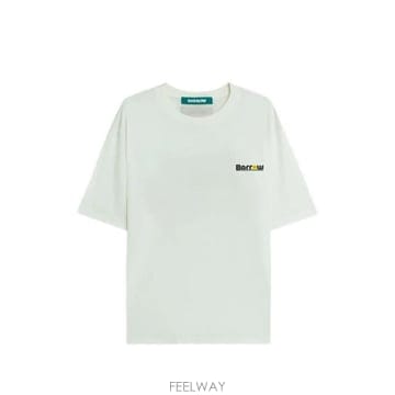 26SS 바로우 반팔 티셔츠 S6BWUATH085 412 COCONUT