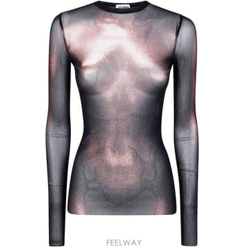 Jean Paul Gaultier 25FW �� �� ��Ƽ�� ���� Ƽ���� 25 04 W TO366 M010P 0060 BLACK BROWN25FW �� �� ��Ƽ�� ���� Ƽ���� 25 04 W TO366 M010P 0060