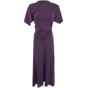 26FW 빅토리아 베컴 롱 원피스 1326JDR007350A 486 BLACKCURRANT