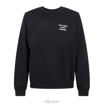 26SS 드롤드무슈 긴팔 티셔츠 PERM SW149 CO127 098 BLACK