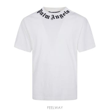 26FW 팜앤젤스 탑 PAMAA001JR001 OFF WHITE BLACK
