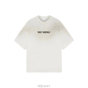악셀 아리가토 디스토트 라이트 티셔츠 화이트