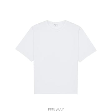 26SS 생로랑 반팔 티셔츠 861693 Y38AK9538 WHITE