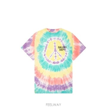 GALLERY DEPT. 26SS ������ ����Ʈ��Ʈ ���� Ƽ���� TOP041 PEACETIEDYE MULTICOLOR26SS ������ ����Ʈ��Ʈ ���� Ƽ���� TOP041 PEACETIEDYE 
