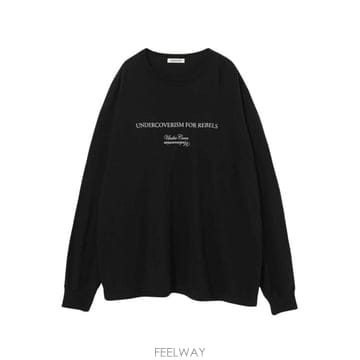 Undercover 26SS ���Ŀ�� ���� Ƽ���� UP1F4807 BLACK26SS ���Ŀ�� ���� Ƽ���� UP1F4807 BLACK