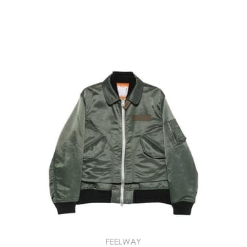 26FW 사카이 봄버 자켓 2604039M 531 KAKI