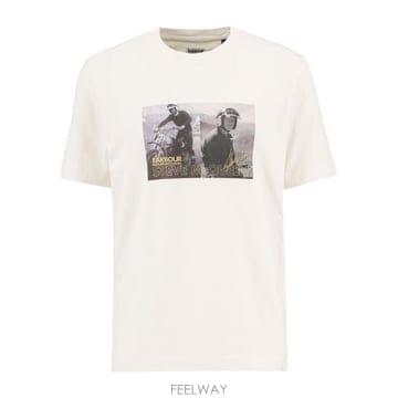 Barbour 26SS �ٹ� ���� Ƽ���� MTS1585 WH32 WHITE26SS �ٹ� ���� Ƽ���� MTS1585 WH32 WHITE