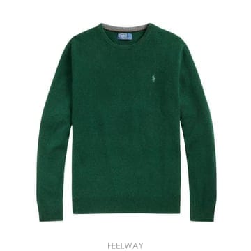 25FW 랄프 로렌 스웨터 710974148 006 GREEN