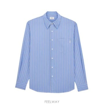 26FW 생로랑 셔츠 A001QB Y2O084272 LIGHT BLUE
