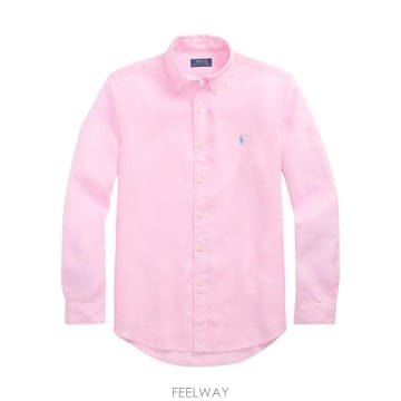 26SS 랄프 로렌 셔츠 710966294 009 PINK
