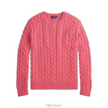 26SS 랄프 로렌 스웨터 710775885 538 RED