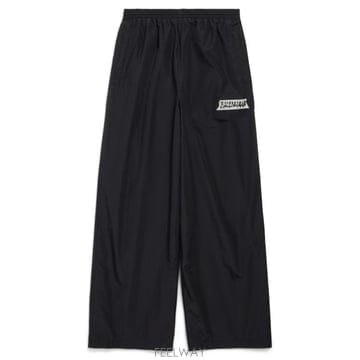 26SS 발렌시아가 마스킹 테이프  트랙팬츠 857634 TPQ381000 BLACK