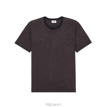 26SS 생로랑 반팔 티셔츠 858314 Y38AS1079 BLACK