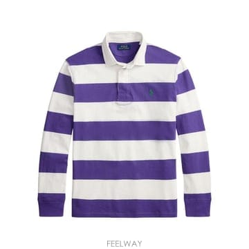 26SS 랄프 로렌 폴로 티셔츠 710717116 505 Purple