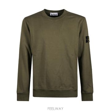 26SS 스톤 아일랜드 오가닉 코튼 플리스 레귤러 핏 크루넥 스웨트셔츠 L1S156100060S0051 V0