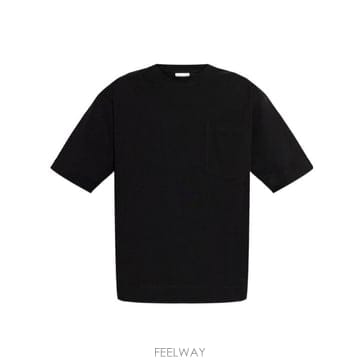 Dries Van Noten 26SS �帮�� �� ��ư ���� Ƽ���� 2610211103603 900 BLACK26SS �帮�� �� ��ư ���� Ƽ���� 2610211103603 900 BLAC