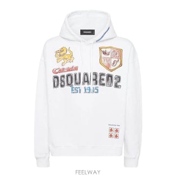 Dsquared2 25FW �������2 ���� Ƽ���� S74GU0901 S25030100 WHITE25FW �������2 ���� Ƽ���� S74GU0901 S25030100 WHITE