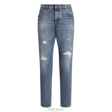 Dolce&Gabbana 25FW ��ü�ذ��ٳ� ���ַ� ��ư �� ��ü�ذ��ٳ� GYJCCD G8NH5S9001 DENIM BLUE25FW ��ü�ذ��ٳ� ���ַ� ��ư �� ��ü�ذ��ٳ� GYJCCD G