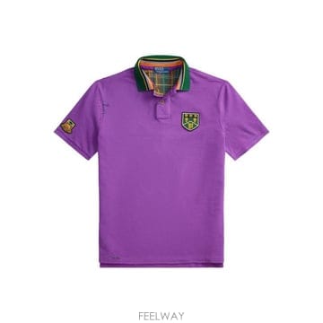 Ralph Lauren 26SS ���� �η� ���� Ƽ���� 710B13517 001 Purple26SS ���� �η� ���� Ƽ���� 710B13517 001 Purple