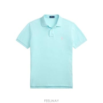 26SS 랄프 로렌 반팔 티셔츠 710536856 500 LIGHT BLUE