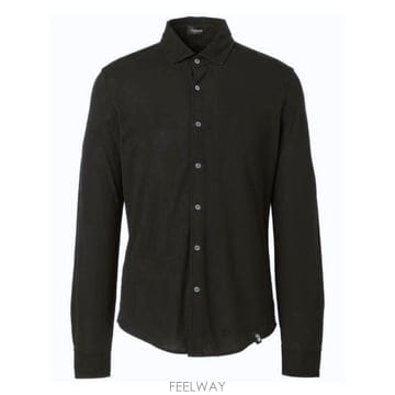 26SS 드루모어 긴팔 셔츠 DTJ609B 690 Black