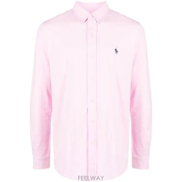 26SS 랄프 로렌 긴팔 셔츠 710654408 101 Pink