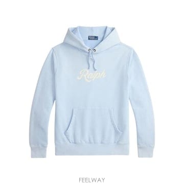 26SS 랄프 로렌 후드 티셔츠 710A13054 003 Clear Blue
