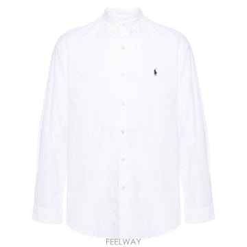 26SS 랄프 로렌 긴팔 셔츠 710928254 002 White