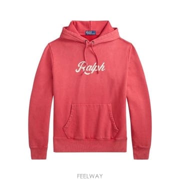 26SS 랄프 로렌 후드 티셔츠 710A13054 002 Red
