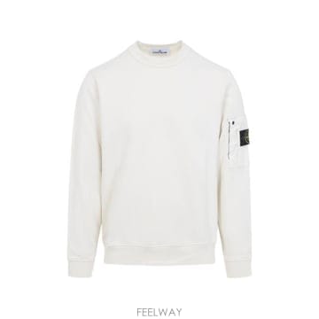 Stone Island 26SS ���� ���Ϸ��� ��ư �ø��� ũ��� ����Ʈ���� L1S156100019S0410 V0093 IVORY26SS ���� ���Ϸ��� ��ư �ø��� ũ��� ����Ʈ���� L1S15