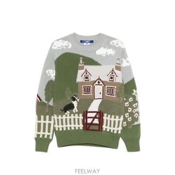 26SS 와타나베 준야 긴팔 티셔츠 WQN014051 MULTICOLOR