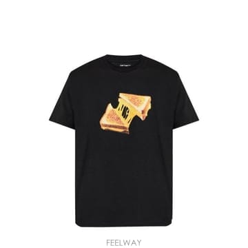 26FW 칼하트 WIP 반팔 티셔츠 I036882 89XX BLACK