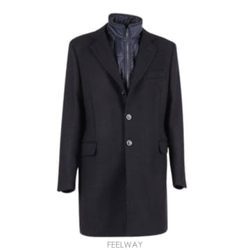 25FW 페이 코트 NAM5351139 0XMDU807 NAVY