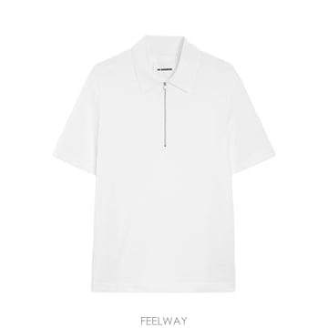 JIL SANDER 26SS ������ ���� Ƽ���� J61GL0002 J20336100 White26SS ������ ���� Ƽ���� J61GL0002 J20336100 White