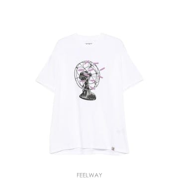 Carhartt 26FW Į��Ʈ WIP ���� Ƽ���� I036900 02XX WHITE26FW Į��Ʈ WIP ���� Ƽ���� I036900 02XX WHITE