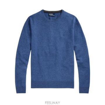 25FW 랄프 로렌 스웨터 710974148 010 LIGHT BLUE