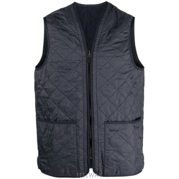 26FW 바버 폴라퀼트 지퍼인 라이너 MLI0002 NY91 NAVY