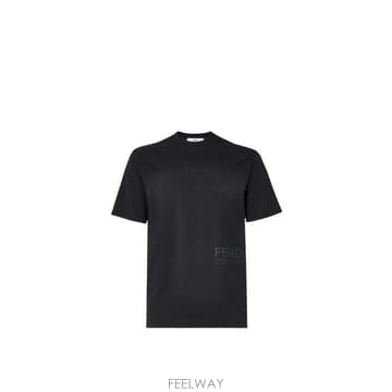 26FW 펜디 반팔 티셔츠 FY1370 B19QF043Y BLACK