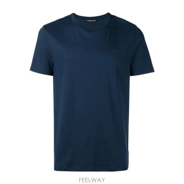 26FW 마이클 코어스 반팔 티셔츠 CB95FJ2C93 401 NAVY