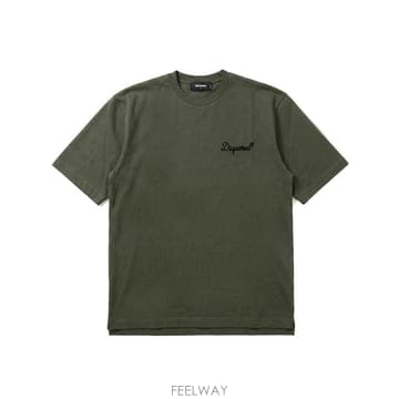 26FW 디스퀘어드2 반팔 티셔츠 S74GD1525 D20106687 GREEN