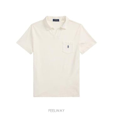 Ralph Lauren 26SS ���� �η� ���� Ƽ���� 710B23302 002 WHITE26SS ���� �η� ���� Ƽ���� 710B23302 002 WHITE