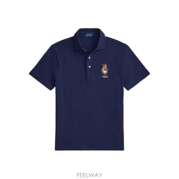 Ralph Lauren 26SS ���� �η� ���� Ƽ���� 710B16616 001 Blue26SS ���� �η� ���� Ƽ���� 710B16616 001 Blue