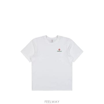 CASABLANCA 26FW ī�����ī ���� Ƽ���� MPF26JTS00111 WHITEJERSEY26FW ī�����ī ���� Ƽ���� MPF26JTS00111 WHITEJERSEY