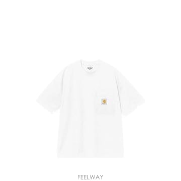 Carhartt 26FW Į��Ʈ WIP ���� Ƽ���� I037015 02XX WHITE26FW Į��Ʈ WIP ���� Ƽ���� I037015 02XX WHITE