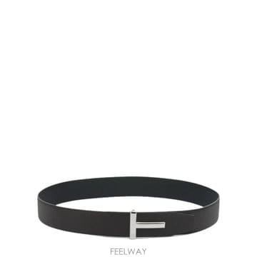 26FW 톰포드 그레인 레더 T 아이콘 벨트 40mm TB178 LCL236SENB