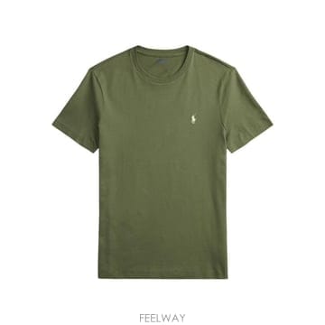 Ralph Lauren 26SS ���� �η� ���� Ƽ���� 710671438 522 GREEN26SS ���� �η� ���� Ƽ���� 710671438 522 GREEN