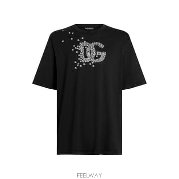 Dolce&Gabbana 26FW ��ü�ذ��ٳ� ���� Ƽ���� G8PN9T G7P9ZN0000 BLACK26FW ��ü�ذ��ٳ� ���� Ƽ���� G8PN9T G7P9ZN0000 BLACK