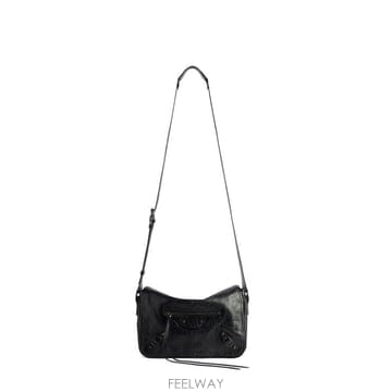26FW 발렌시아가 르 시티 플랩 스몰 메신저백 873173 2ABEK1000 BLACK