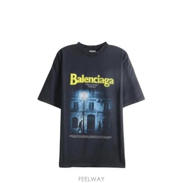 Balenciaga 26FW �߷��þư� �� ��巹�� �̵�� �� Ƽ���� 764235 TUVO61041 BLACK26FW �߷��þư� �� ��巹�� �̵�� �� Ƽ���� 764235 TU