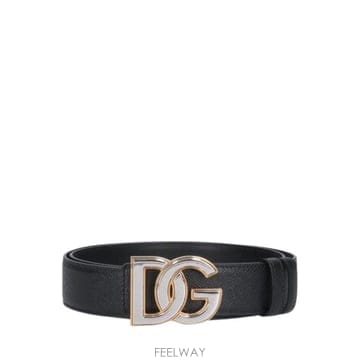 26SS 돌체앤가바나 가죽 벨트 BC4941 AG6518B956 Black